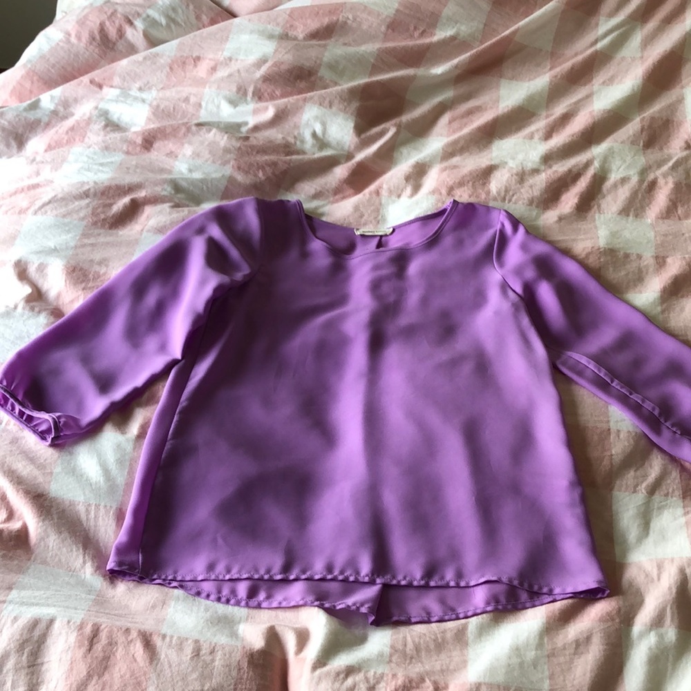 Newbury Kustom button back blouse M